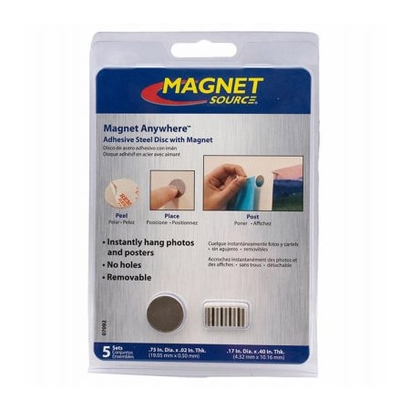 Master Magnetics 5PK Magnet Anywhere 7092